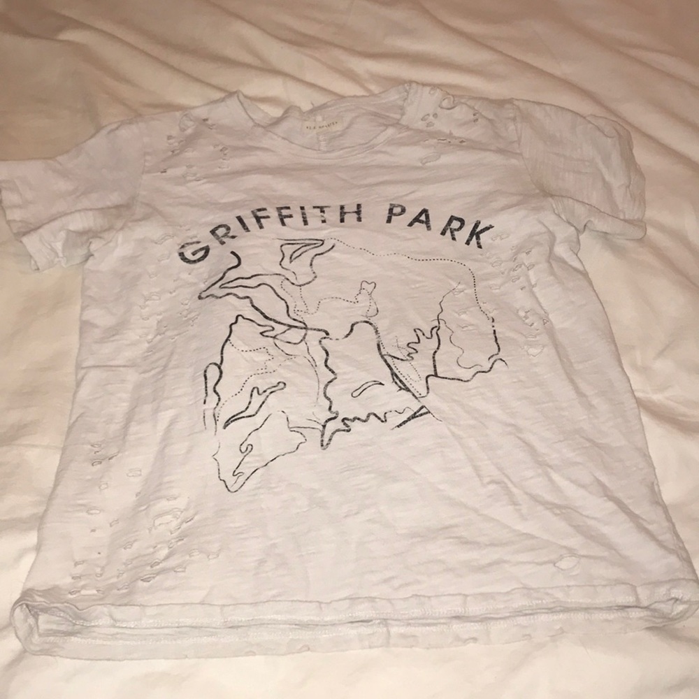 Ripped white tee